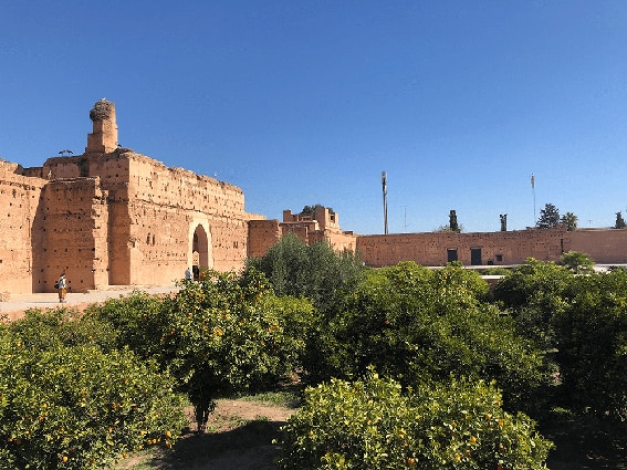 Palais_El_Badi_jardin Visiter Marrakech en 5 jours