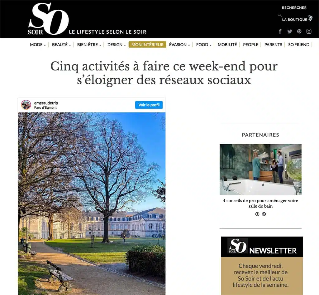 Blogueurs belges : nous contacter
