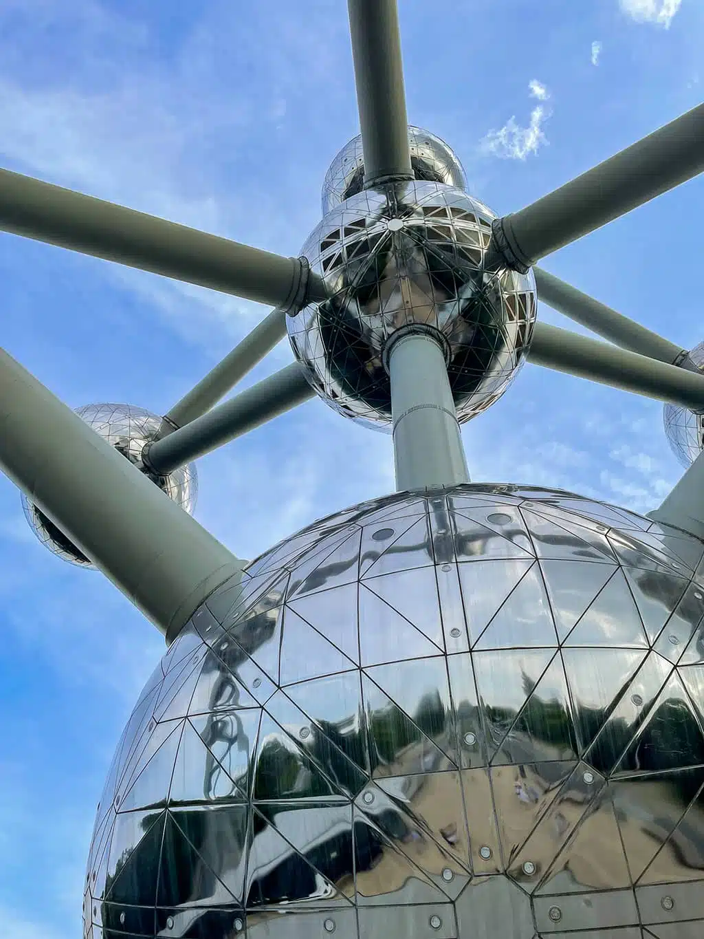 Les boules de l'Atomium de Bruxelles