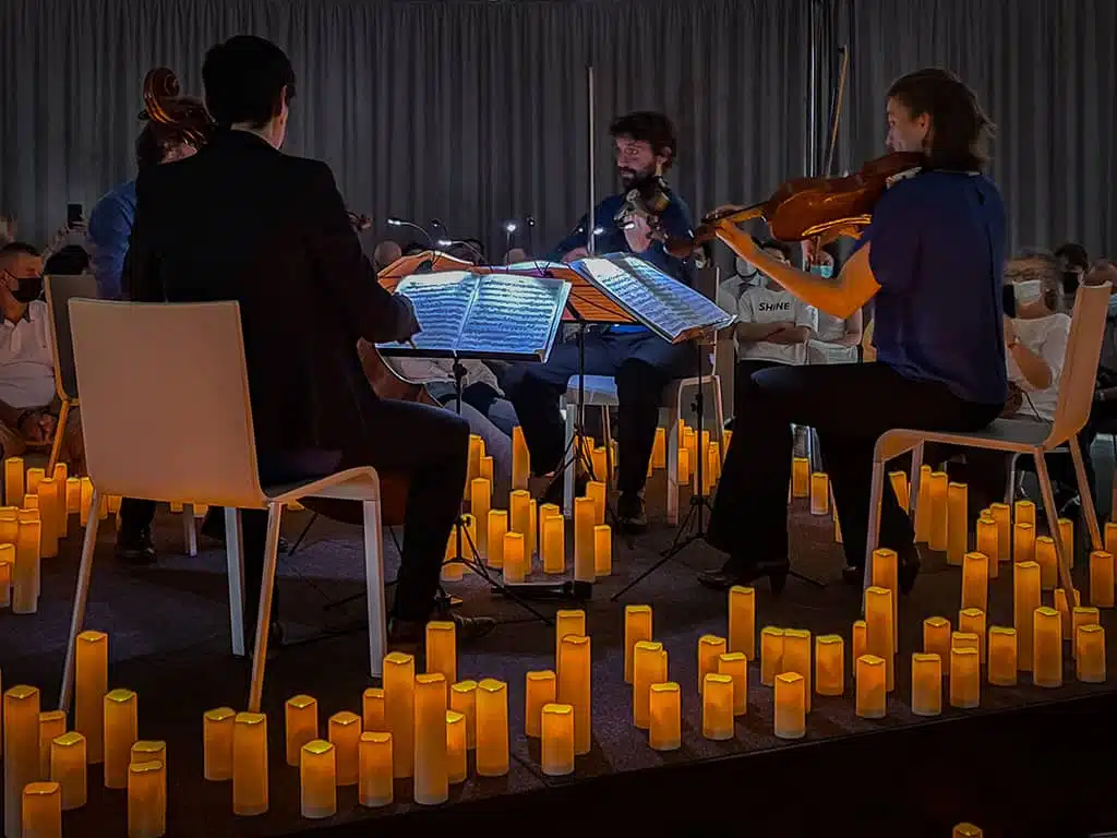 Soirée concert Candlelight à Bruxelles, au coeur de l’Atomium