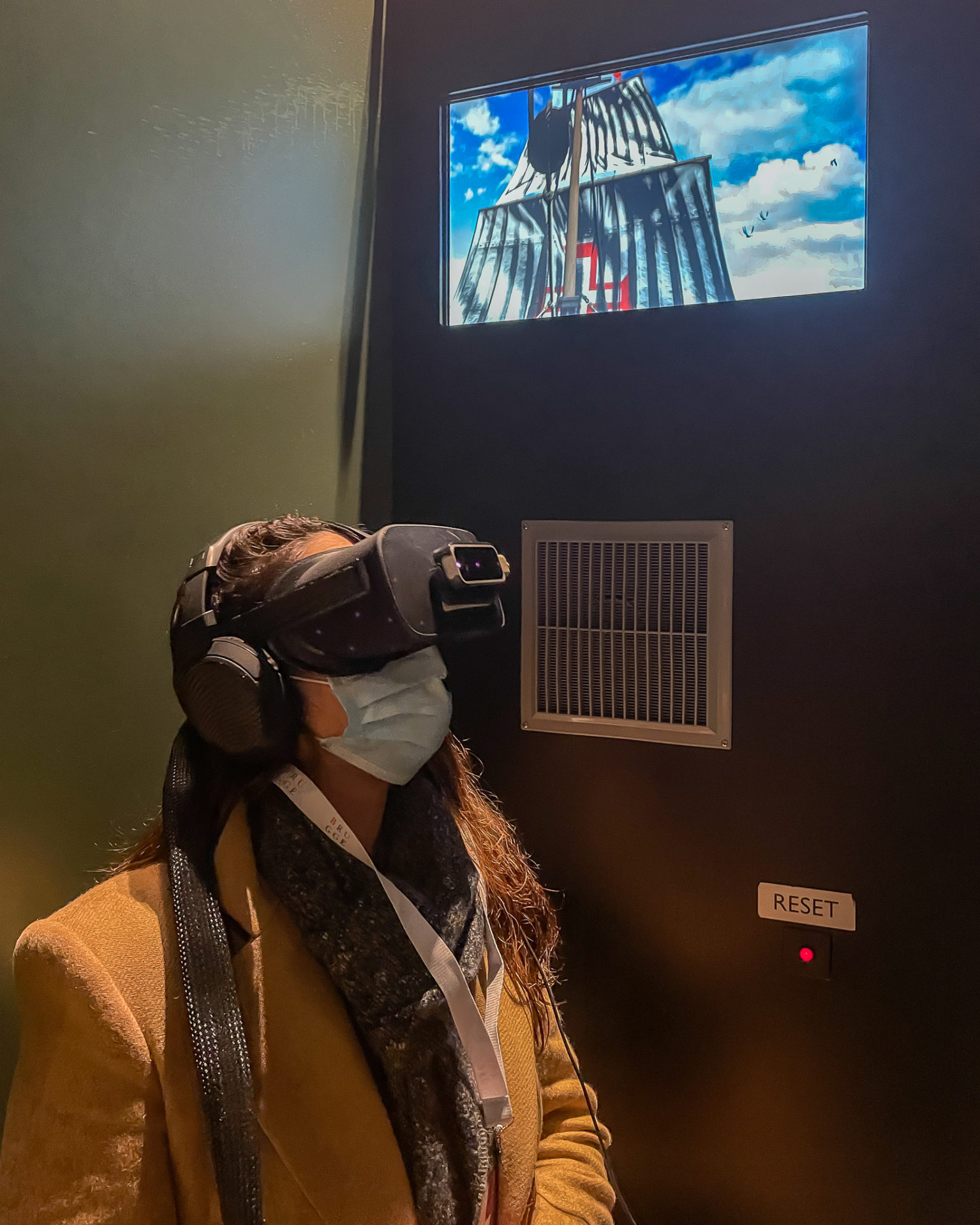 Réalité virtuelle au musée Historium à Bruges
