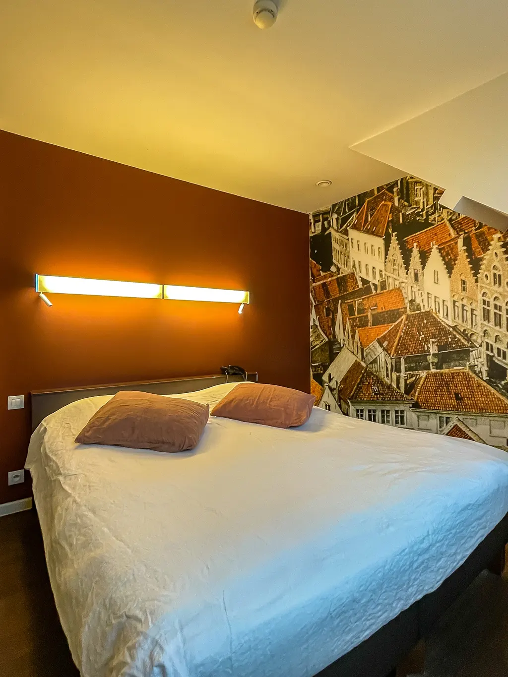 Chambre à l'hôtel Marcel à Bruges