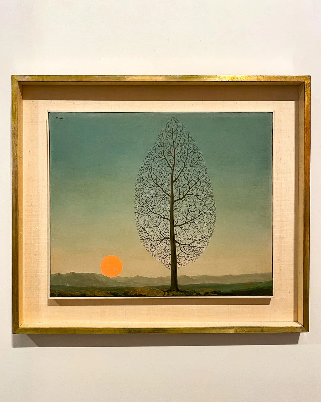 Oeuvre originale de René Magritte à Liège