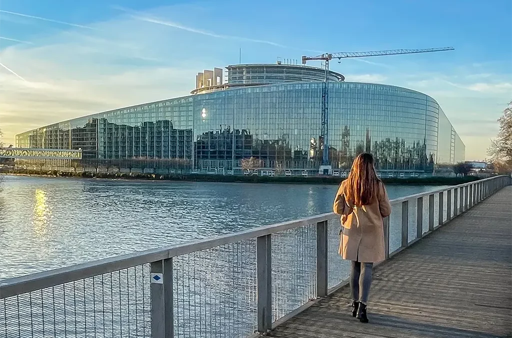Quartier européen à Strasbourg