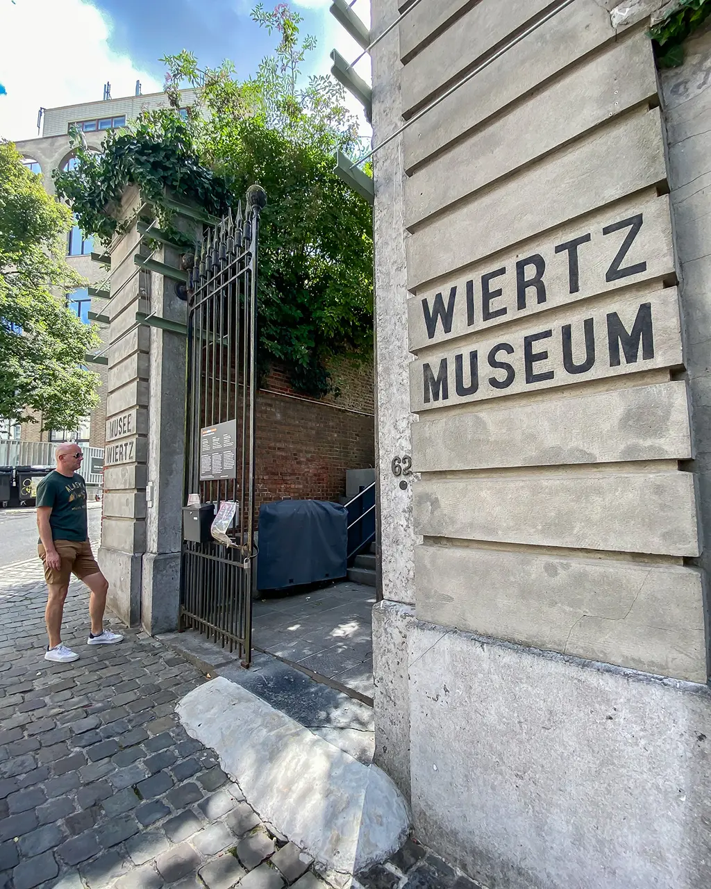 Musée Wiertz situé dans le quartier européen