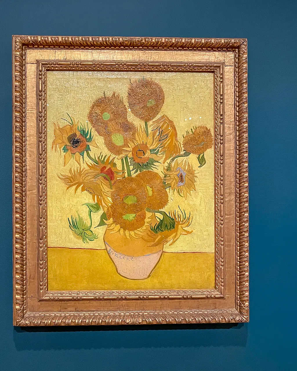 Les Tournesols de Vinvent Van Gogh au musée Van Gogh d'Amsterdam