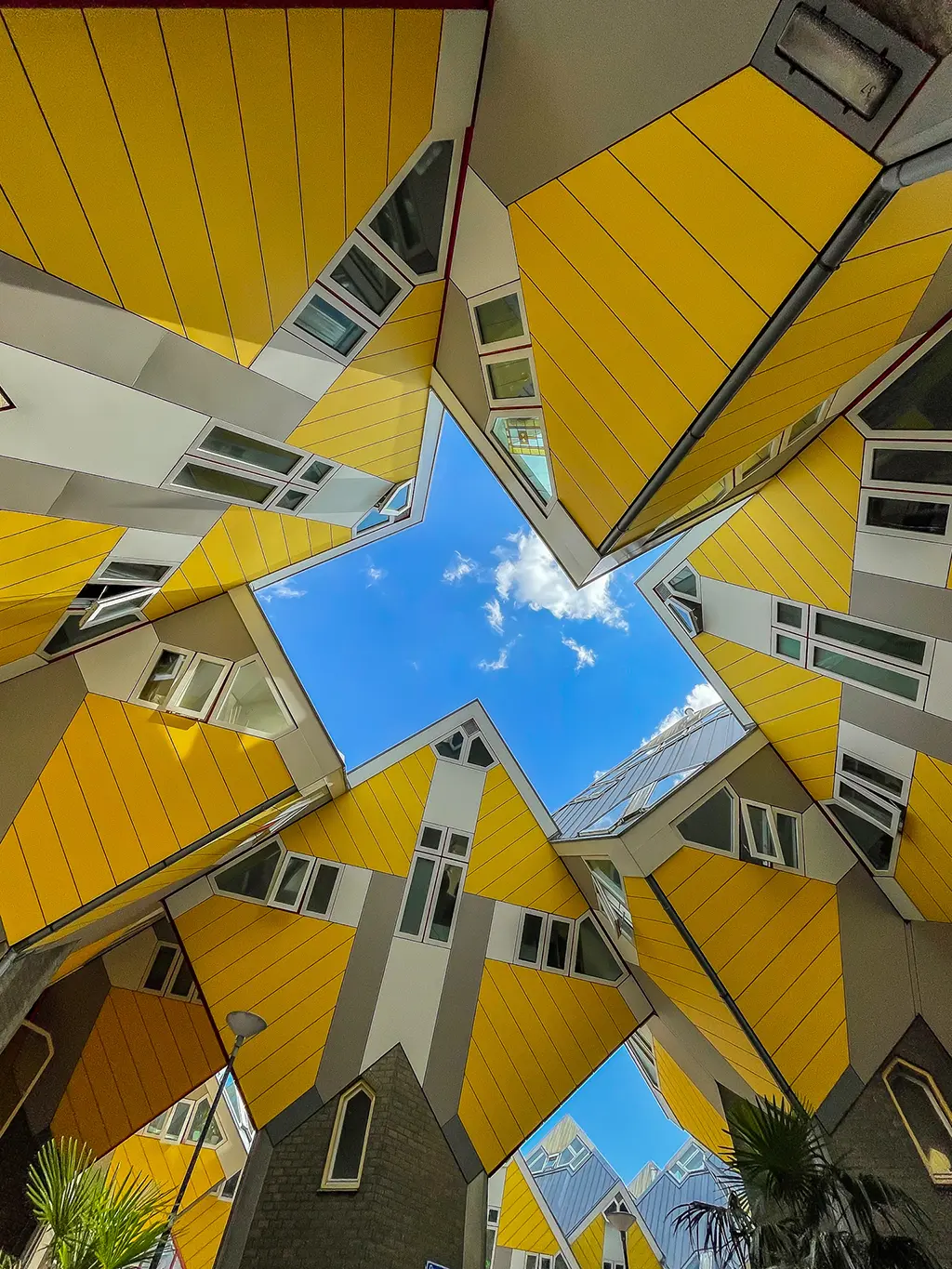 les maisons cubiques de Piet Bloom à Rotterdam