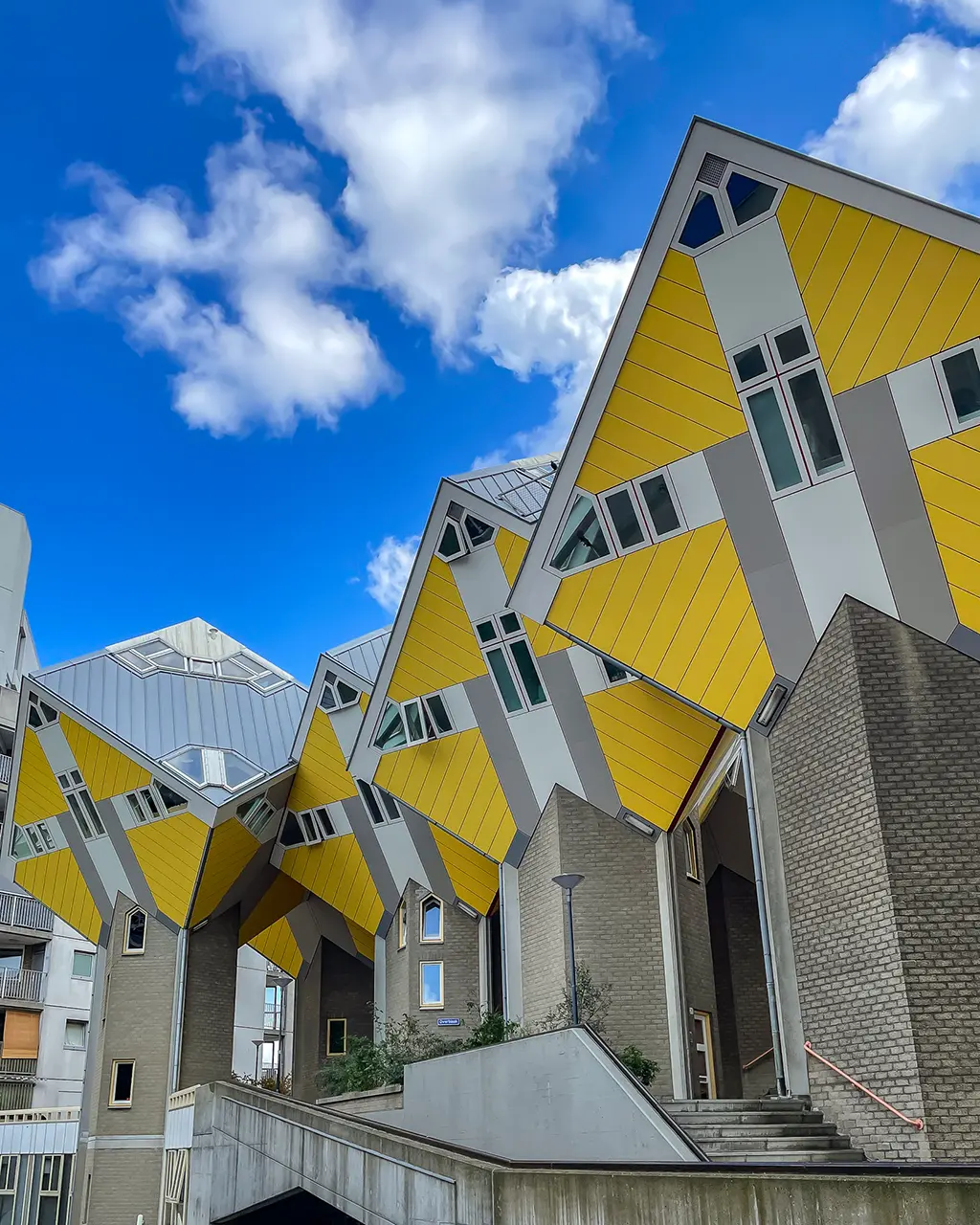 les maisons cubiques de Rotterdam