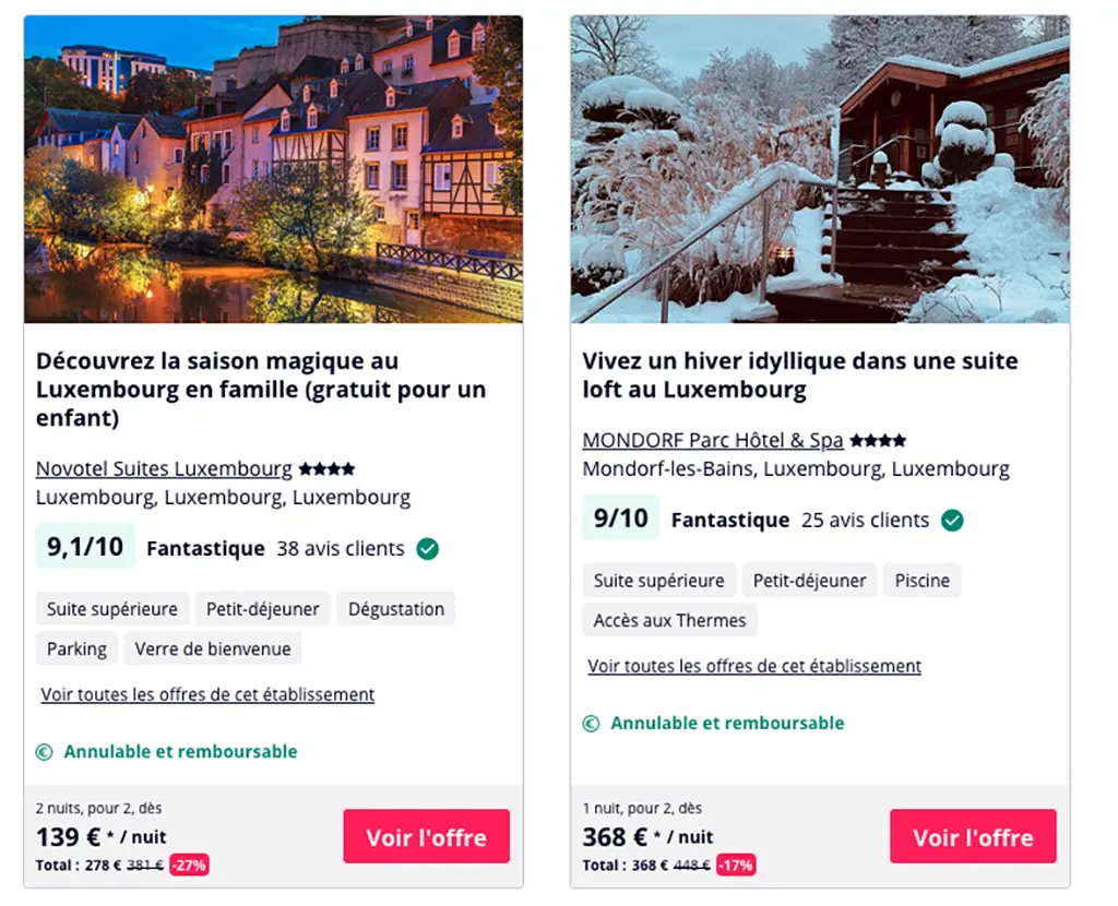 Visiter le marché de Noël de Luxembourg en 2022