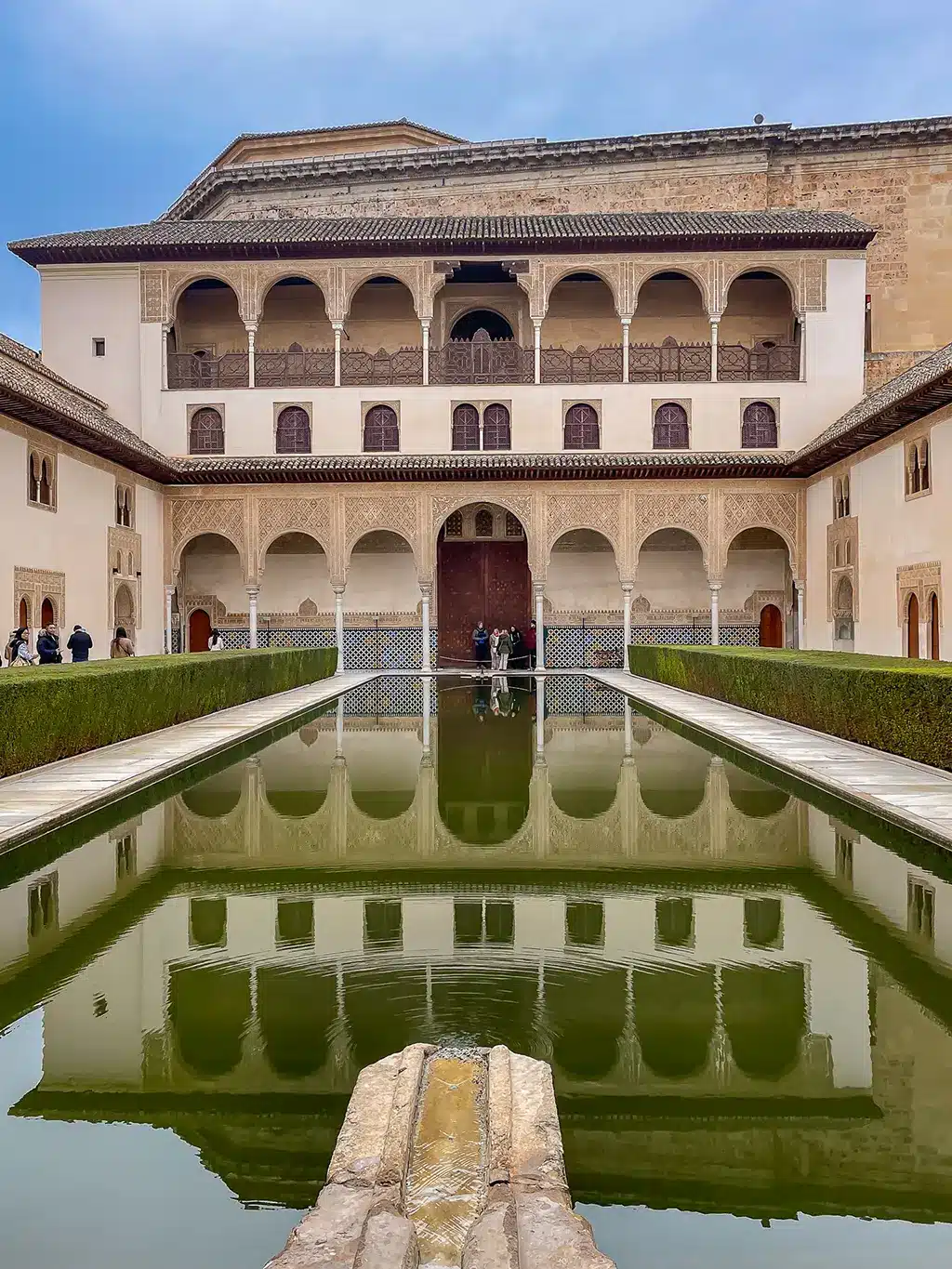 Palais nasrides de l'Alhambra en Andalousie