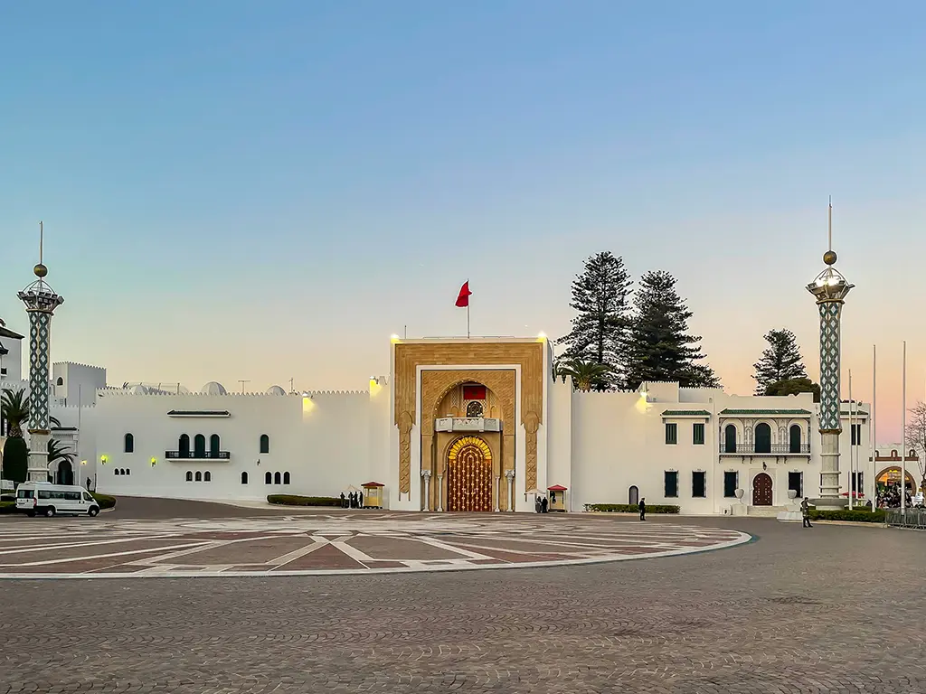 façade du palais Royal de Tétouan