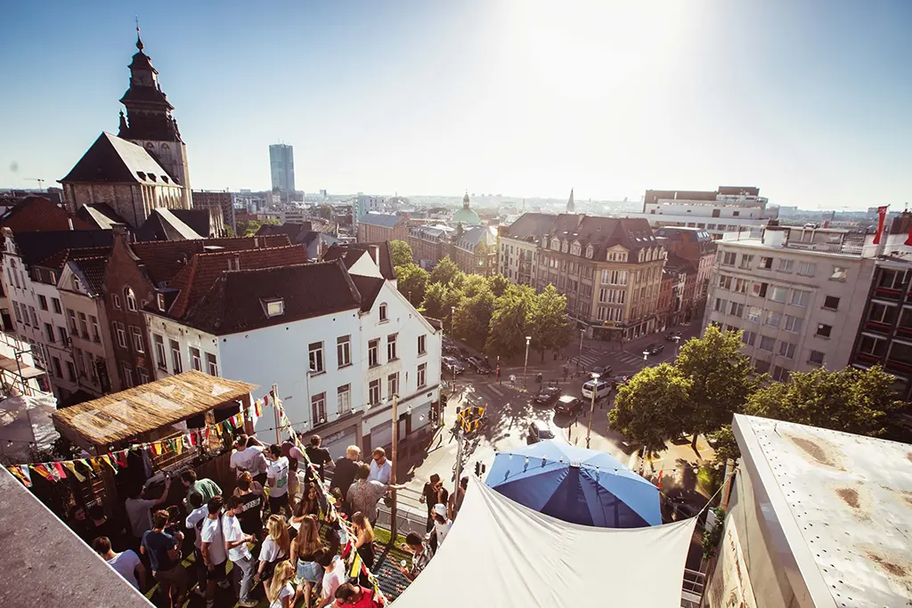 Les meilleurs rooftops de Bruxelles : édition 2024