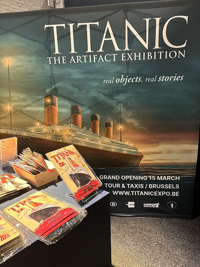 Expo Titanic Bruxelles – 1912-1924 – avis sur l’expérience