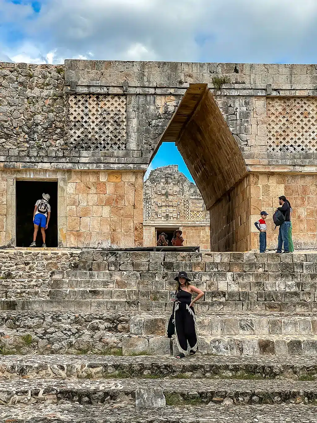 cité maya d'Uxmal dans le Yucatan