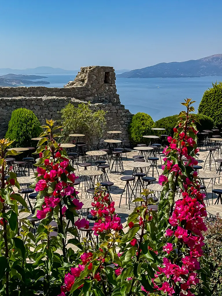 chateau de Lekuresi en Albanie