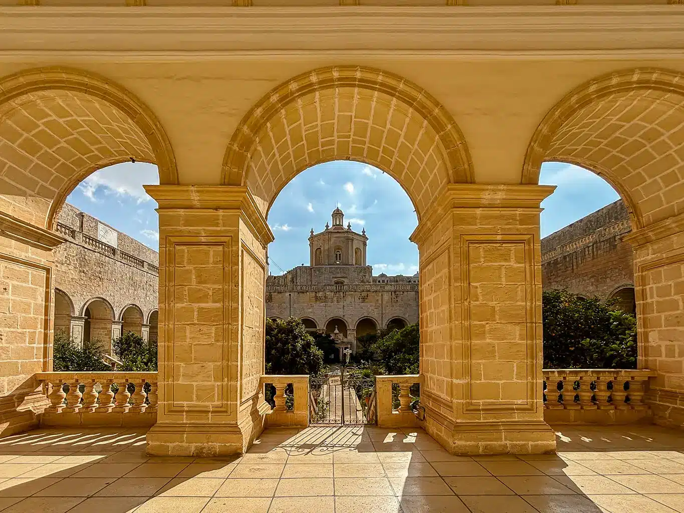 Basilique située à Rabat - Malte