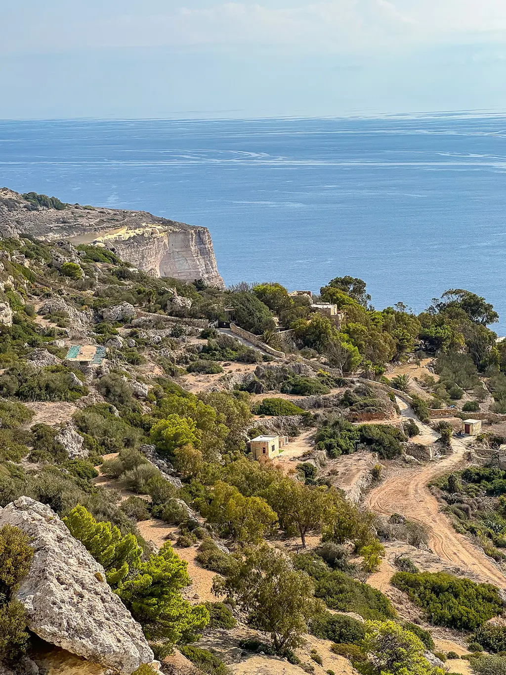 Falaises de Dingli (Malte)