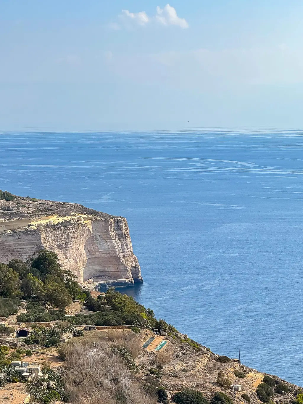 Falaises de Dingli (Malte)