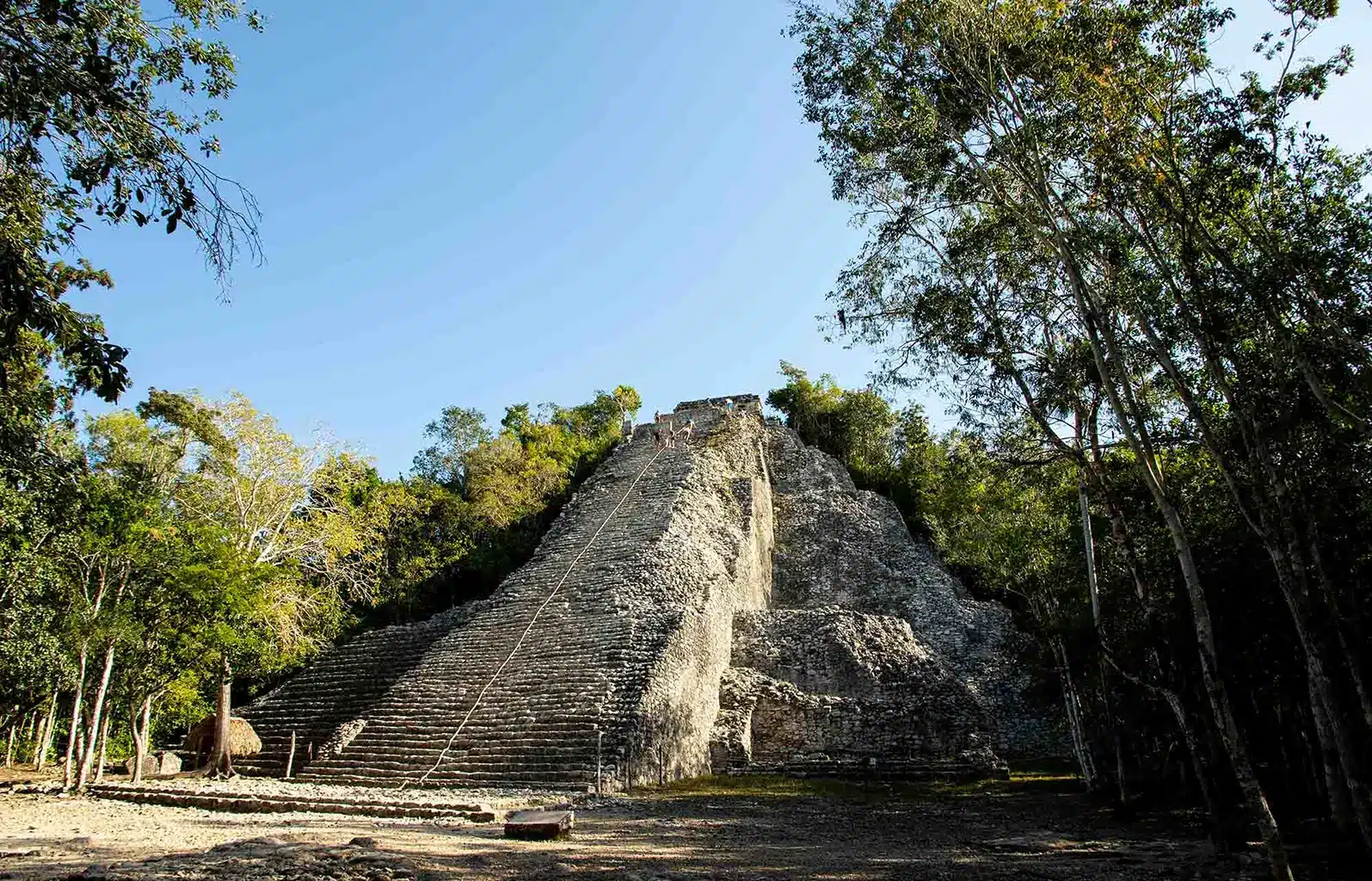 Les ruines de Coba 