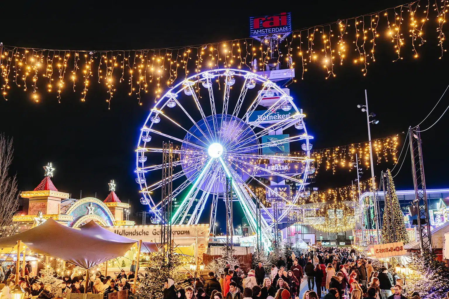 Amsterdam Winter festival grande roue