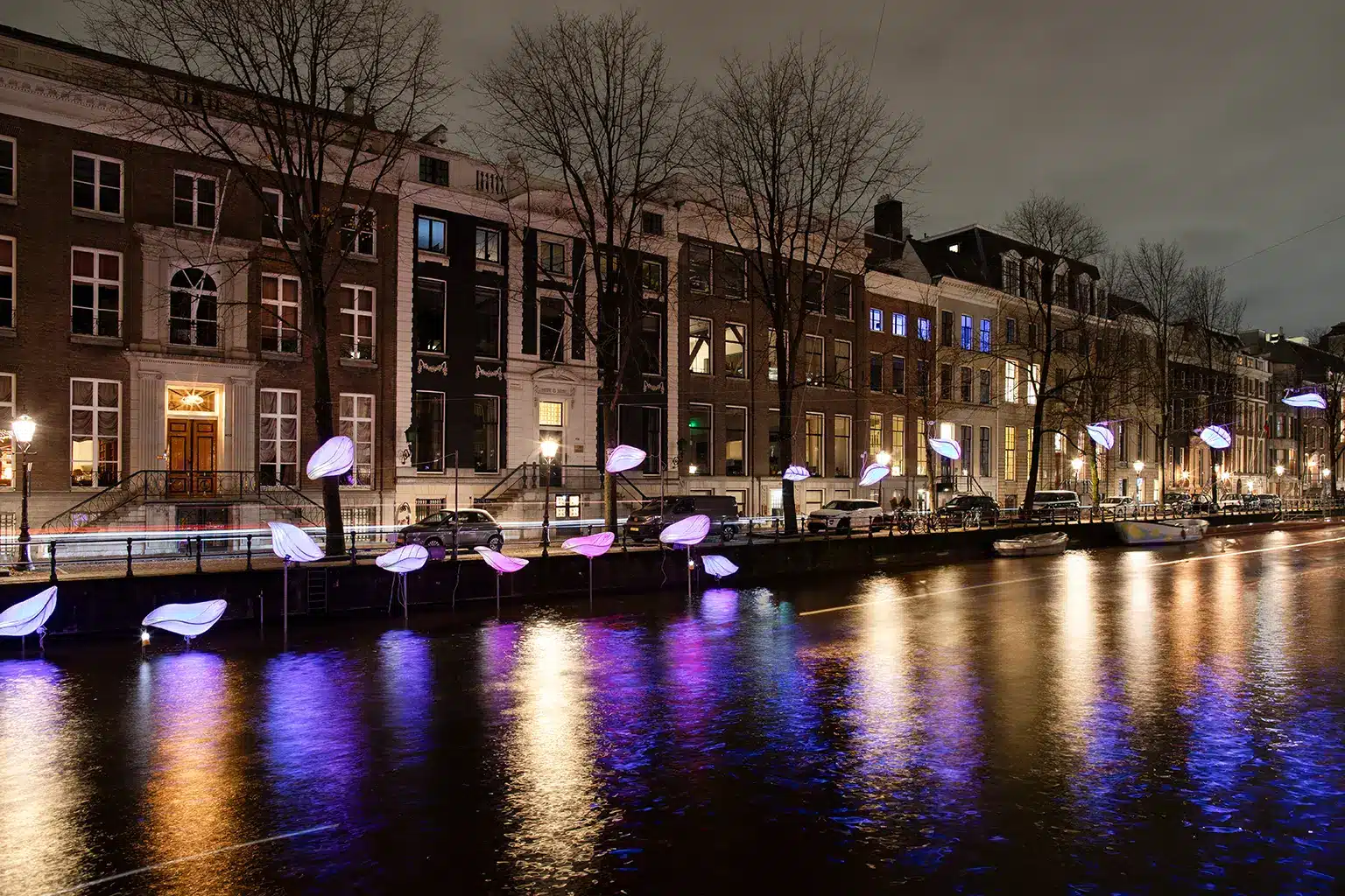 Festival des Lumieres Amsterdam illuminations