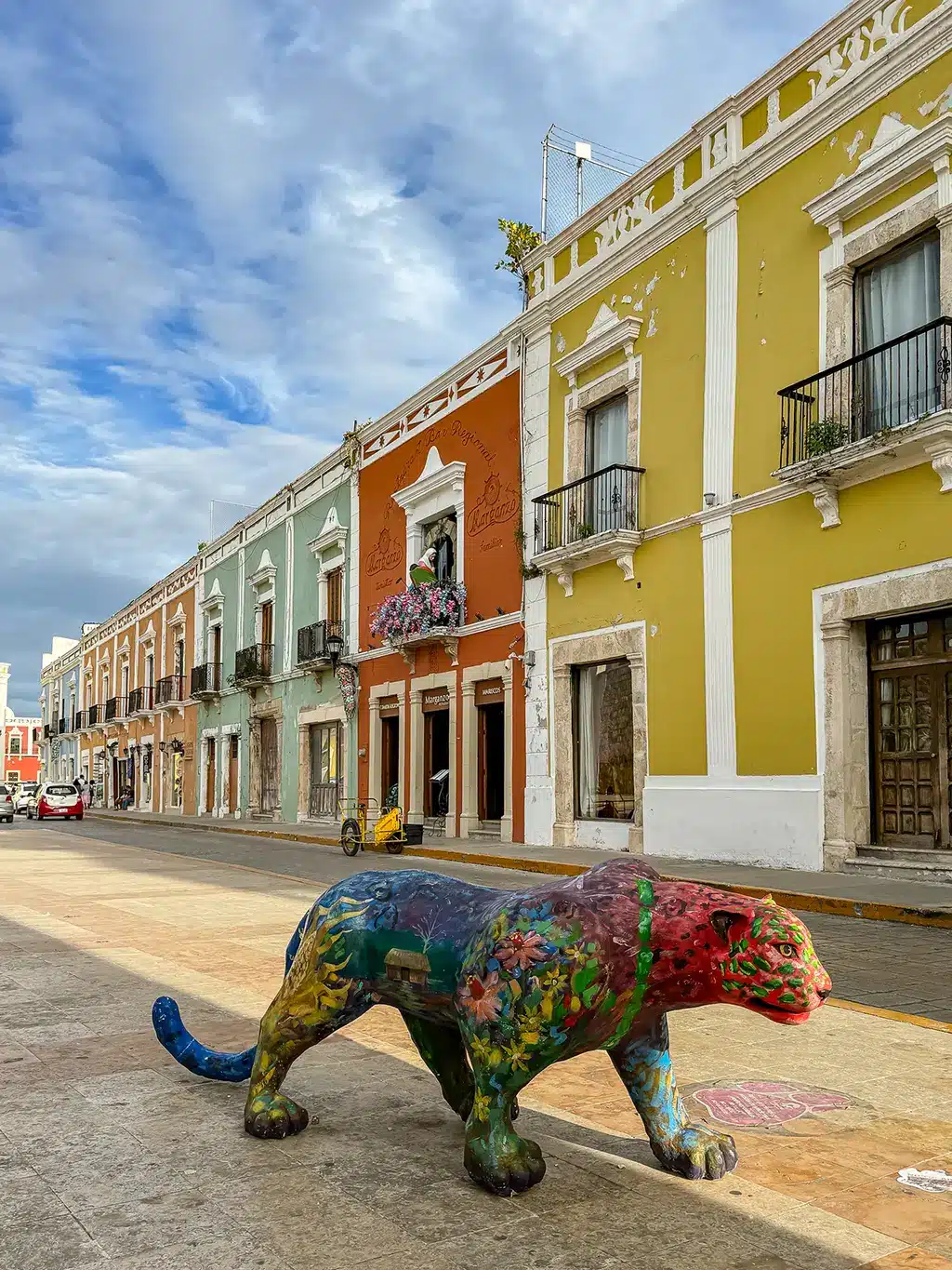 Maisons colorées à Campeche