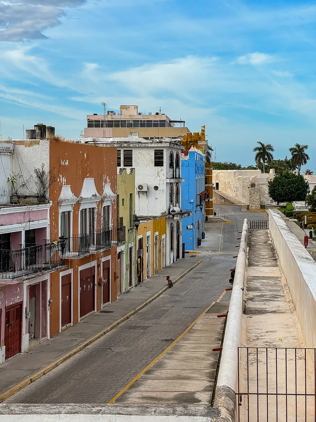 Façades colorées de Campeche