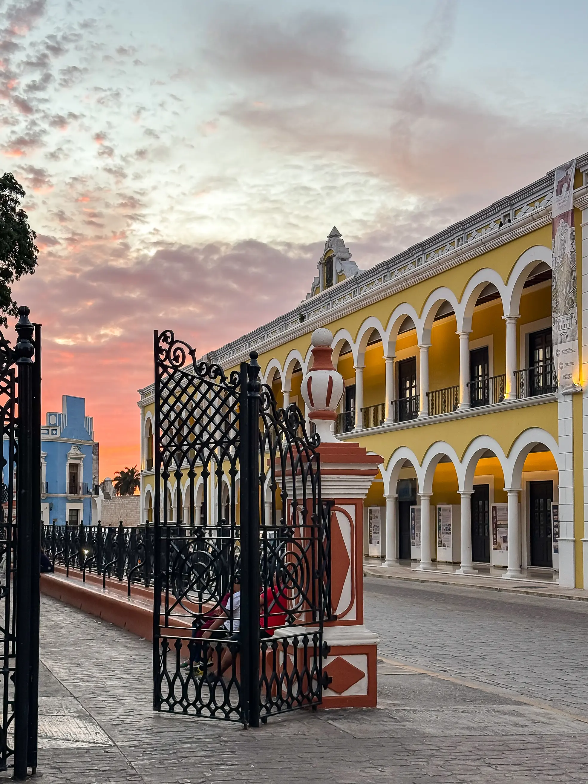 Coucher de soleil à Campeche