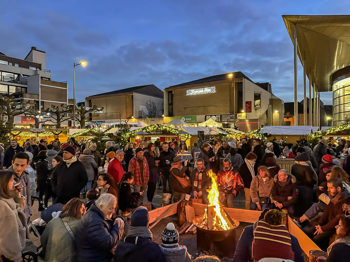 Marché de Noël Louvain la Neige