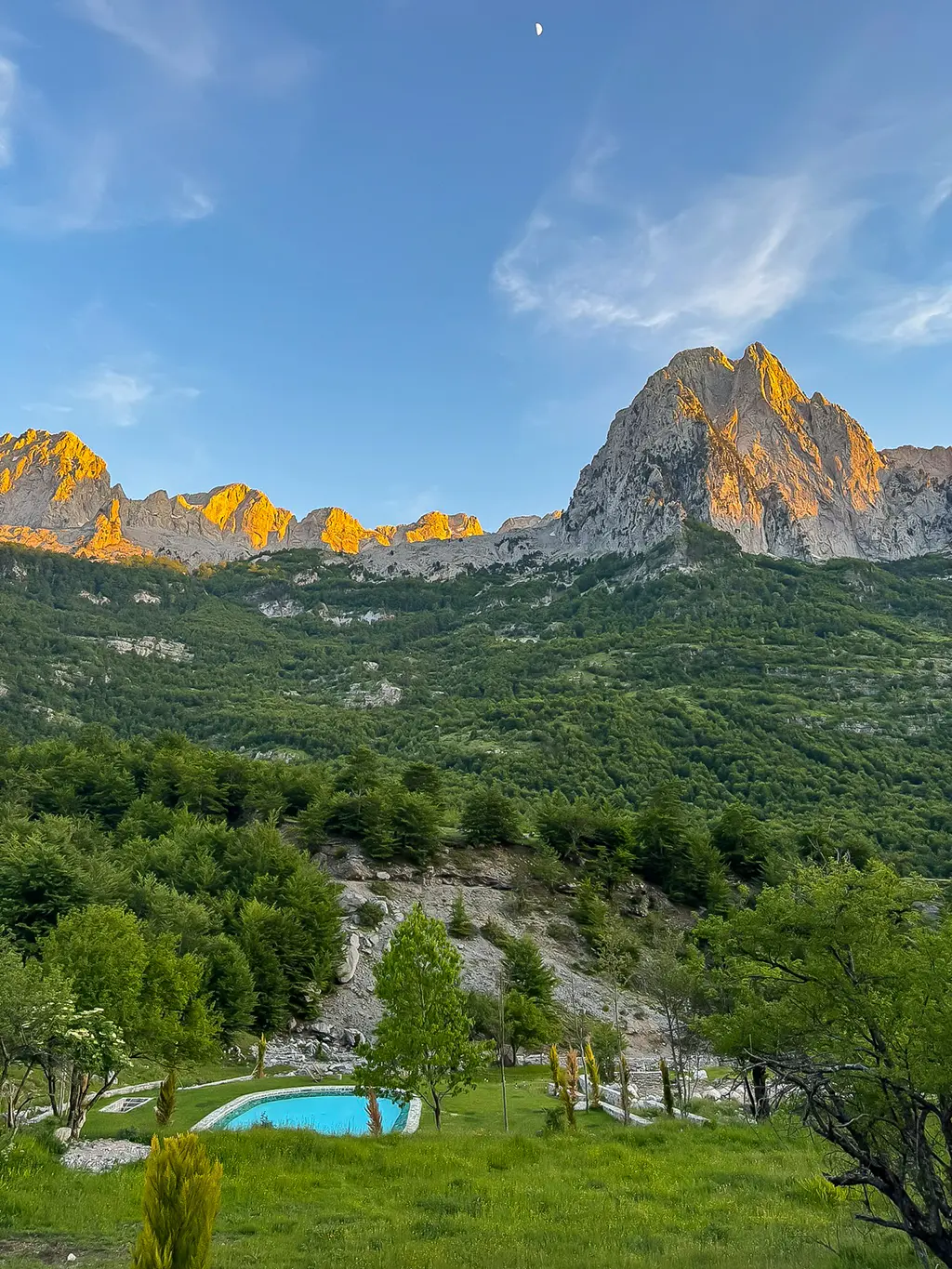 North alpine villa Boge : piscine