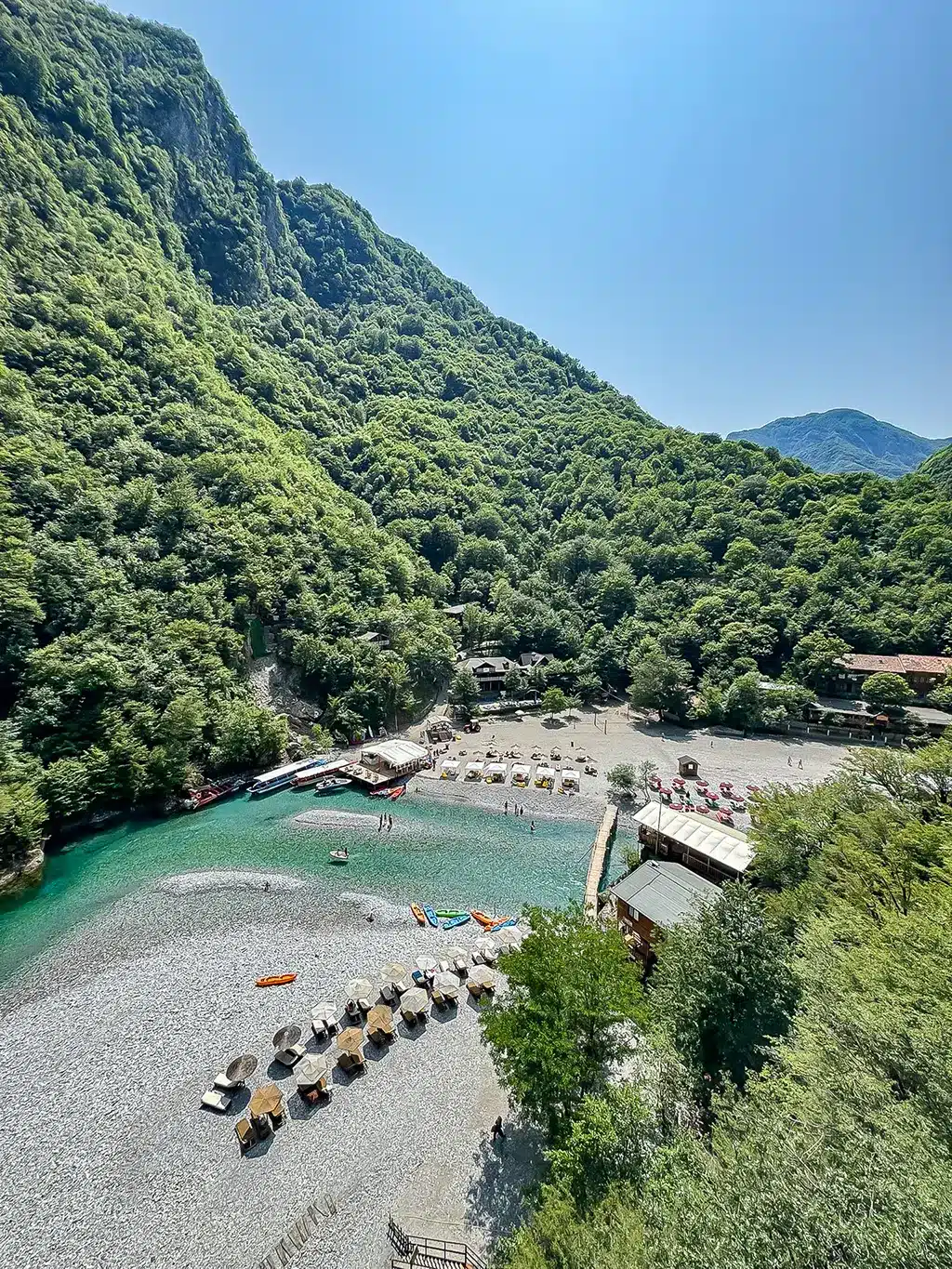 vue depuis l'escalier