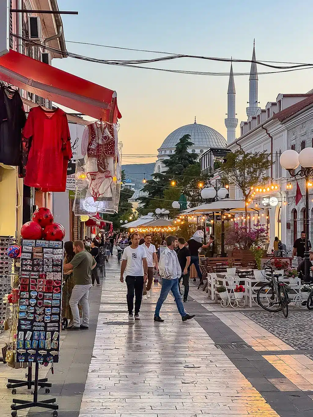 rue du centre de Shkoder