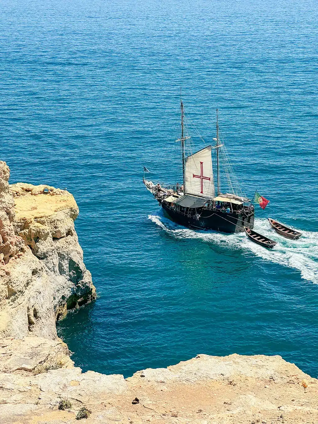 bateau à Carvoeiro