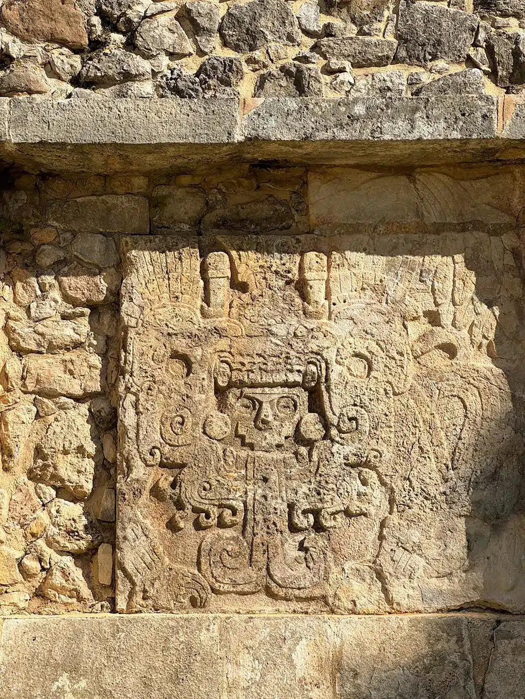 mur gravé à Chichen Itza