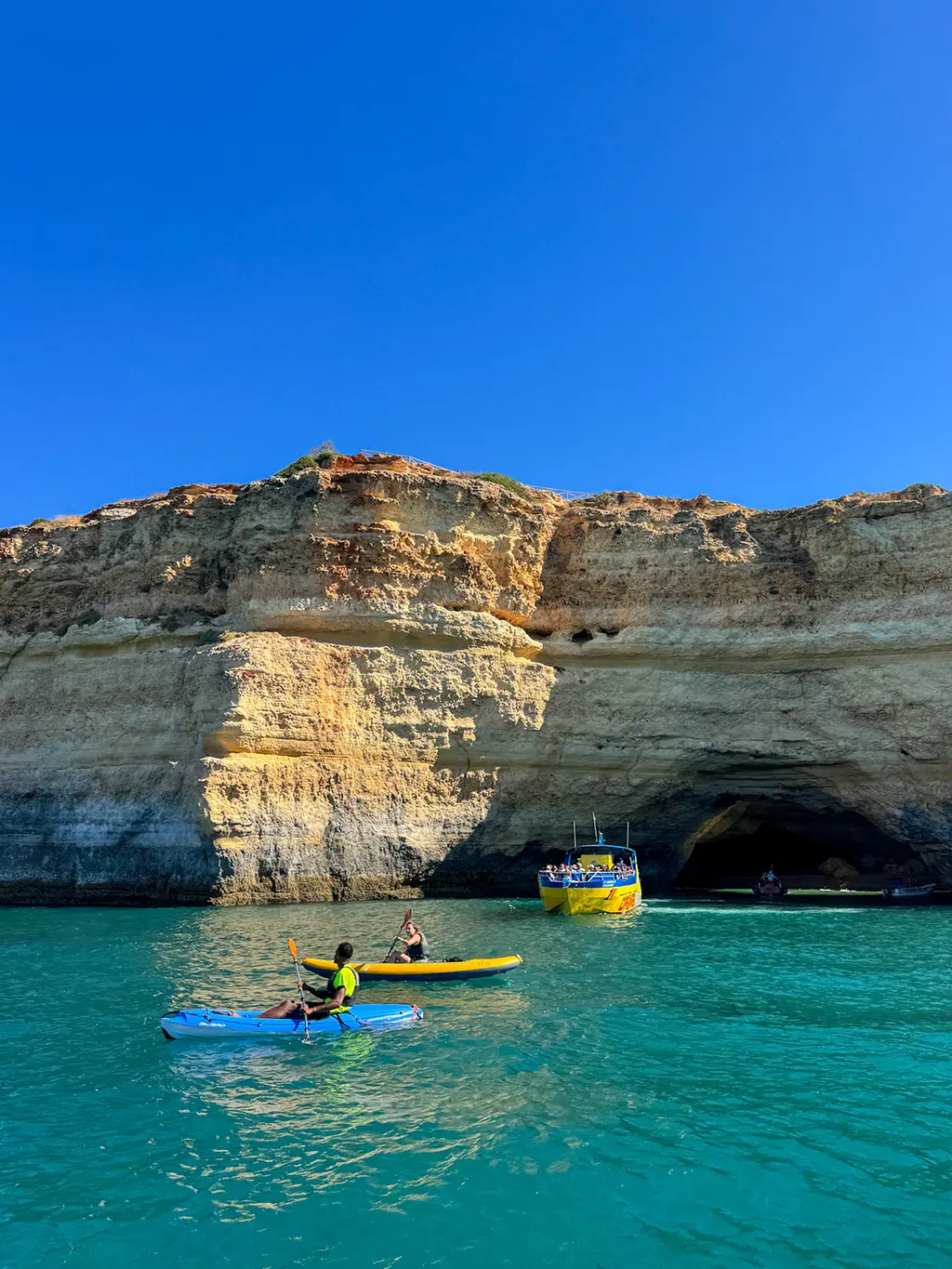 kayak en Algarve