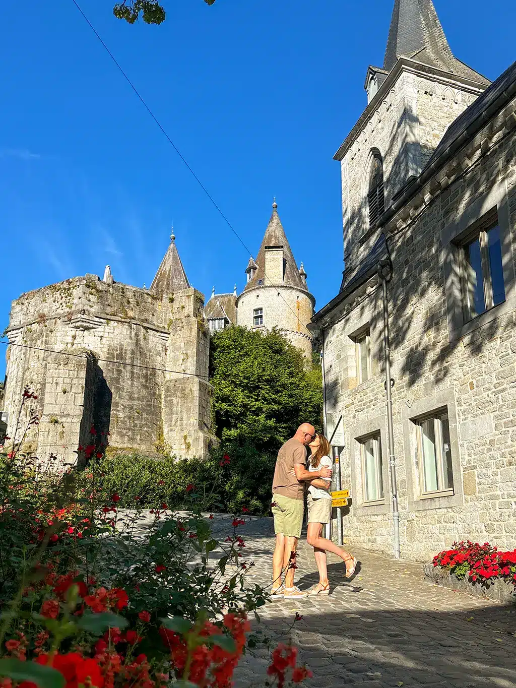 couple amoureux à Durbuy
