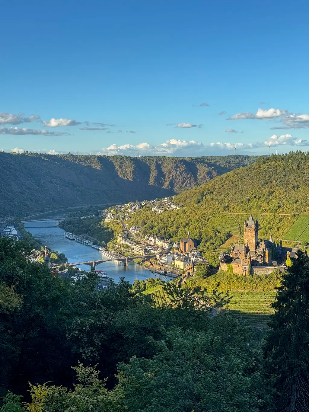 Vue sur la Moselle
