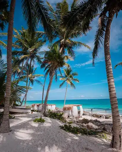 Hôtel Tulum Île de la Tentation : où se trouvent les plages ?