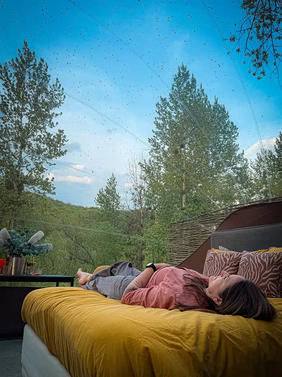 Dormir dans une bulle en Belgique : avis sur Lesse’Capade Céleste