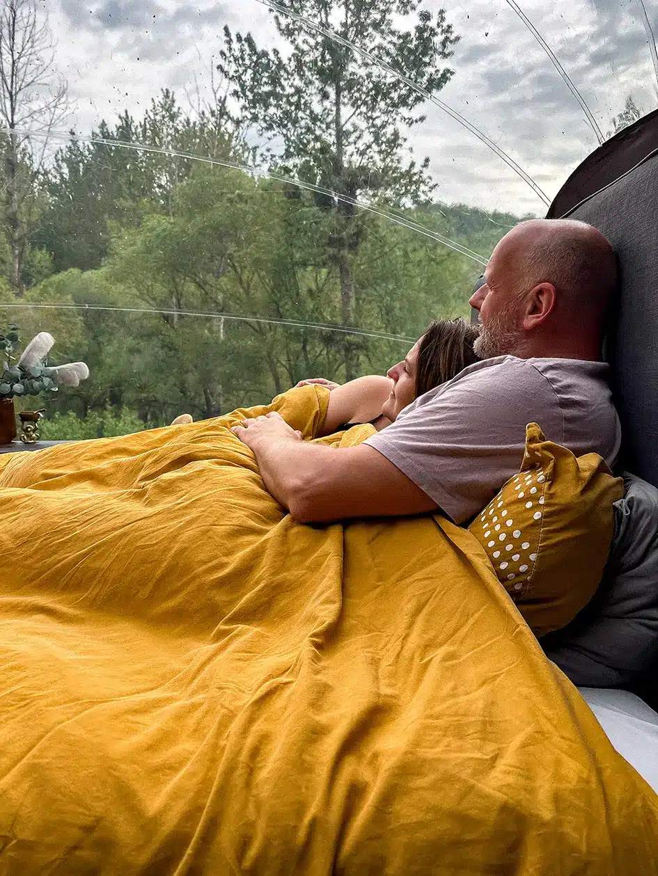 Dormir dans une bulle en Belgique : avis sur Lesse’Capade Céleste