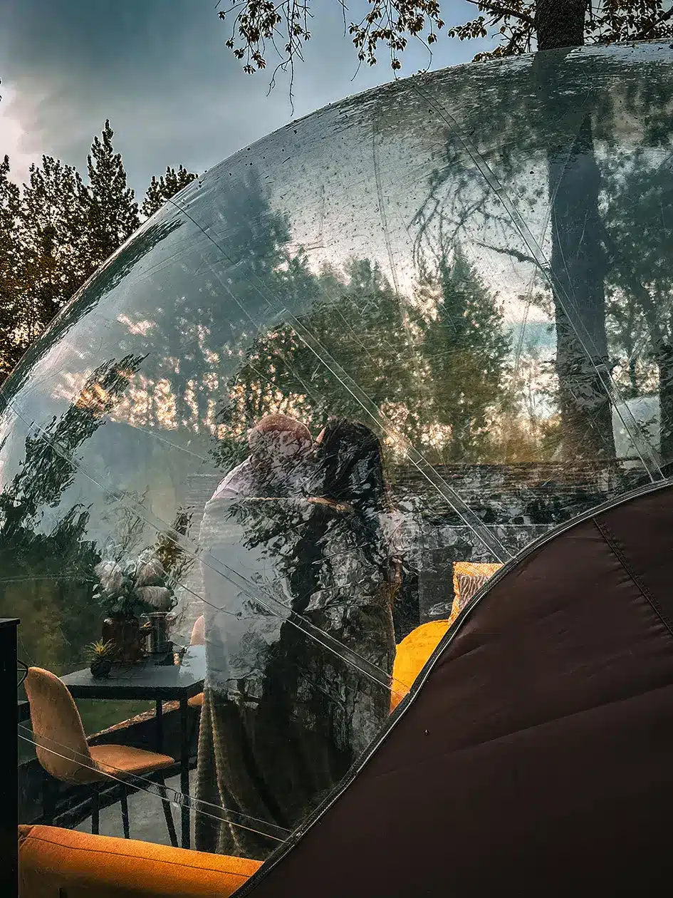 Dormir dans une bulle en Belgique : avis sur Lesse’Capade Céleste