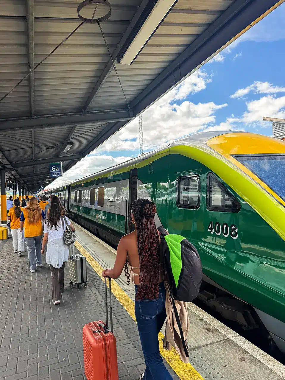 Train Irish Rail en gare de Dublin Heuston pour Cork
